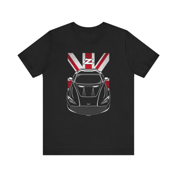 Aston Martin DBS GT Zagato T-shirt - UK Flag Shirt by Auto Art Apparel