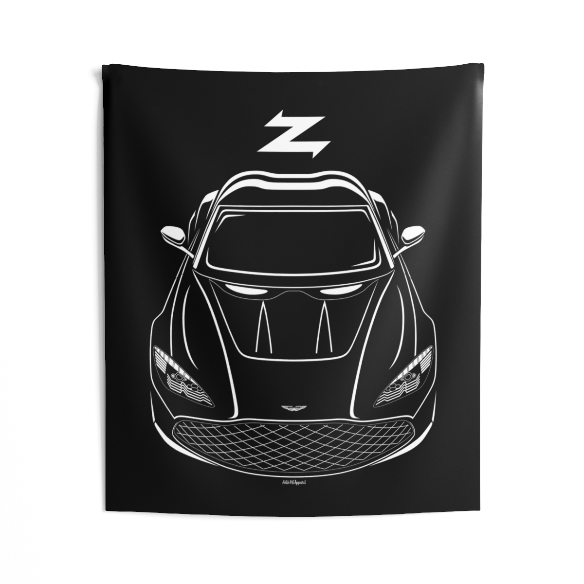 Aston Martin DBS GT Zagato Tapestry 50 x 60 inch by Auto Art Apparel