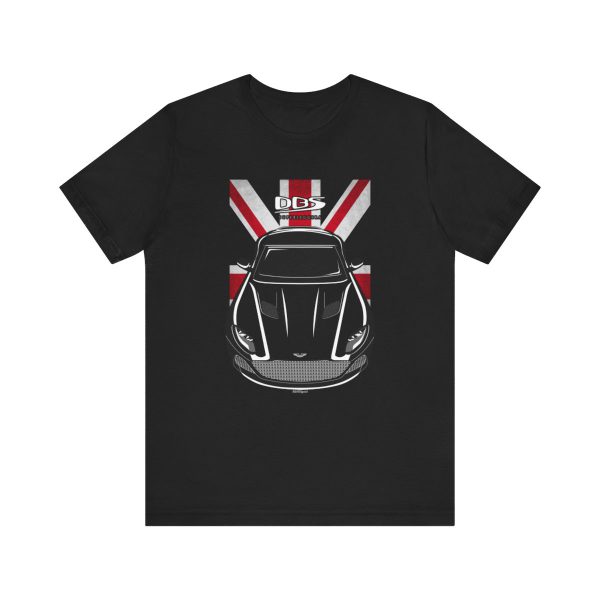 Aston Martin DBS Superleggera T-shirt - UK Flag Shirt by Auto Art Apparel