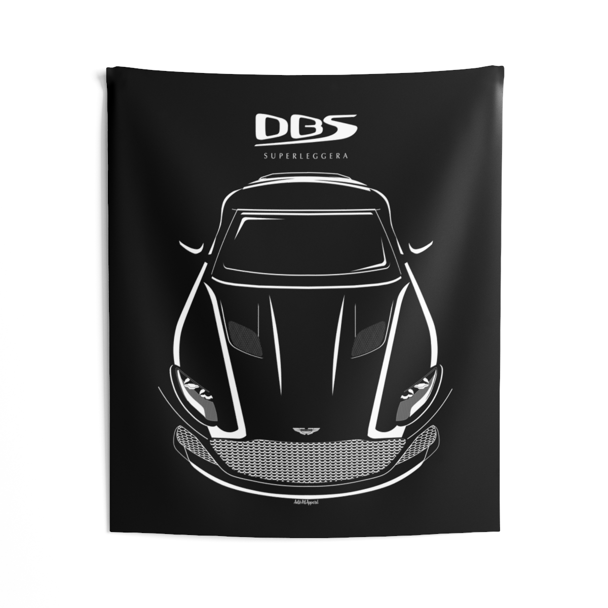 Aston Martin DBS Superleggera Tapestry 50 x 60 inch by Auto Art Apparel