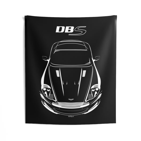 Aston Martin DBS V12 Tapestry 50 x 60 inch by Auto Art Apparel