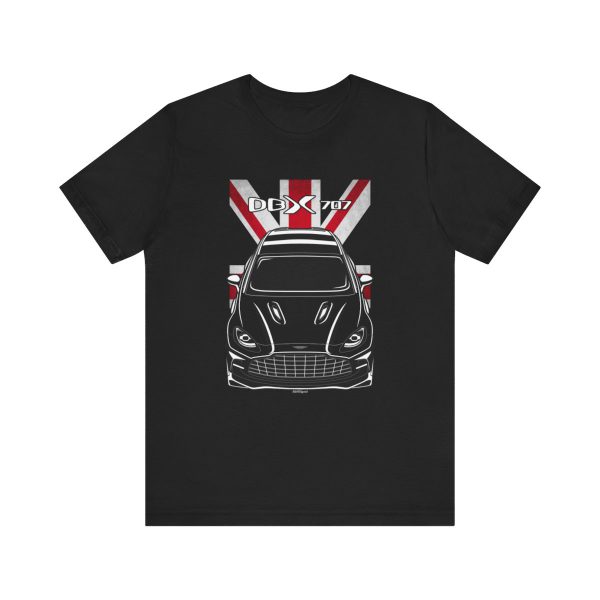 Aston Martin DBX707 T-shirt - UK Flag Shirt by Auto Art Apparel
