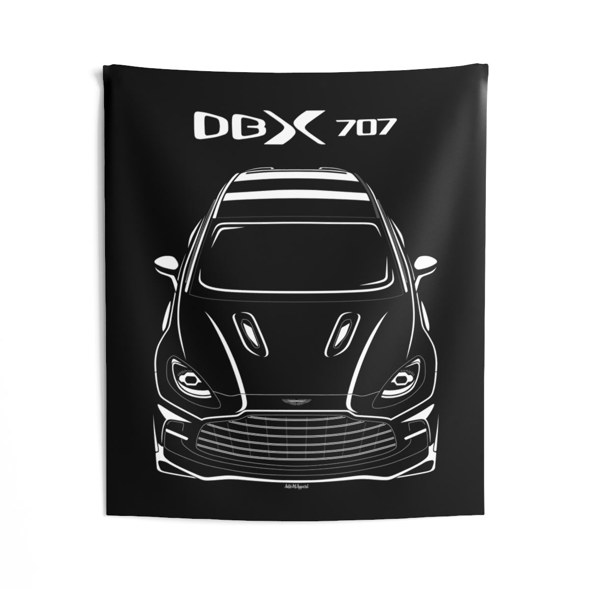 Aston Martin DBX707 Tapestry 50 x 60 inch by Auto Art Apparel