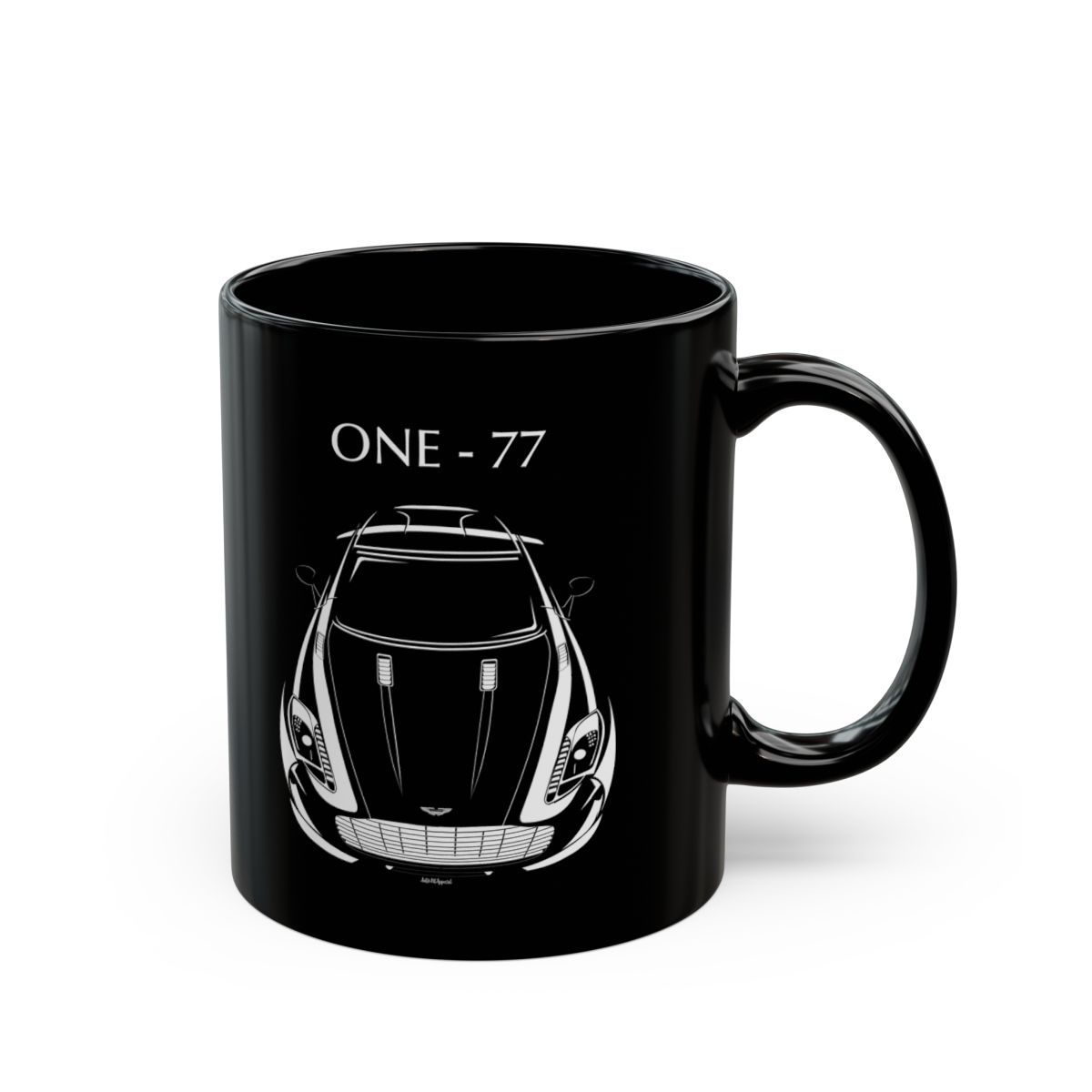 Aston Martin One 77 Mug 11 oz by Auto Art Apparel