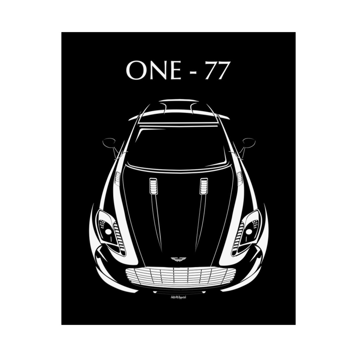 Aston Martin One 77 Poster 16 x 20 inch by Auto Art Apparel