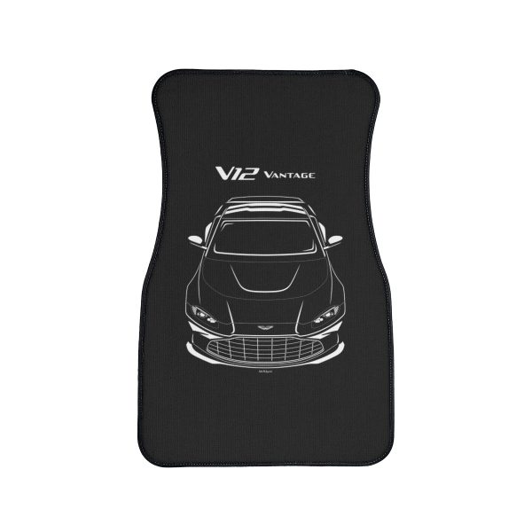 Aston Martin V12 Vantage 2022-2024 Car Mat Front Carpet Floor Mats by Auto Art Apparel