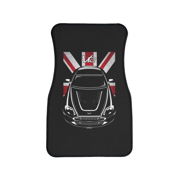 Aston Martin V12 Vantage S 2013-2018 Car Mat - UK Flag Floor Mats Front Carpet Floor Mats by Auto Art Apparel