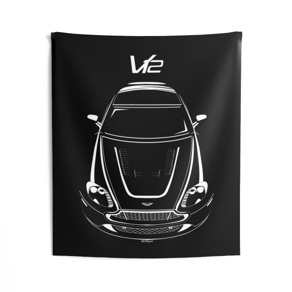 Aston Martin V12 Vantage S 2013-2018 Tapestry 50 x 60 inch by Auto Art Apparel