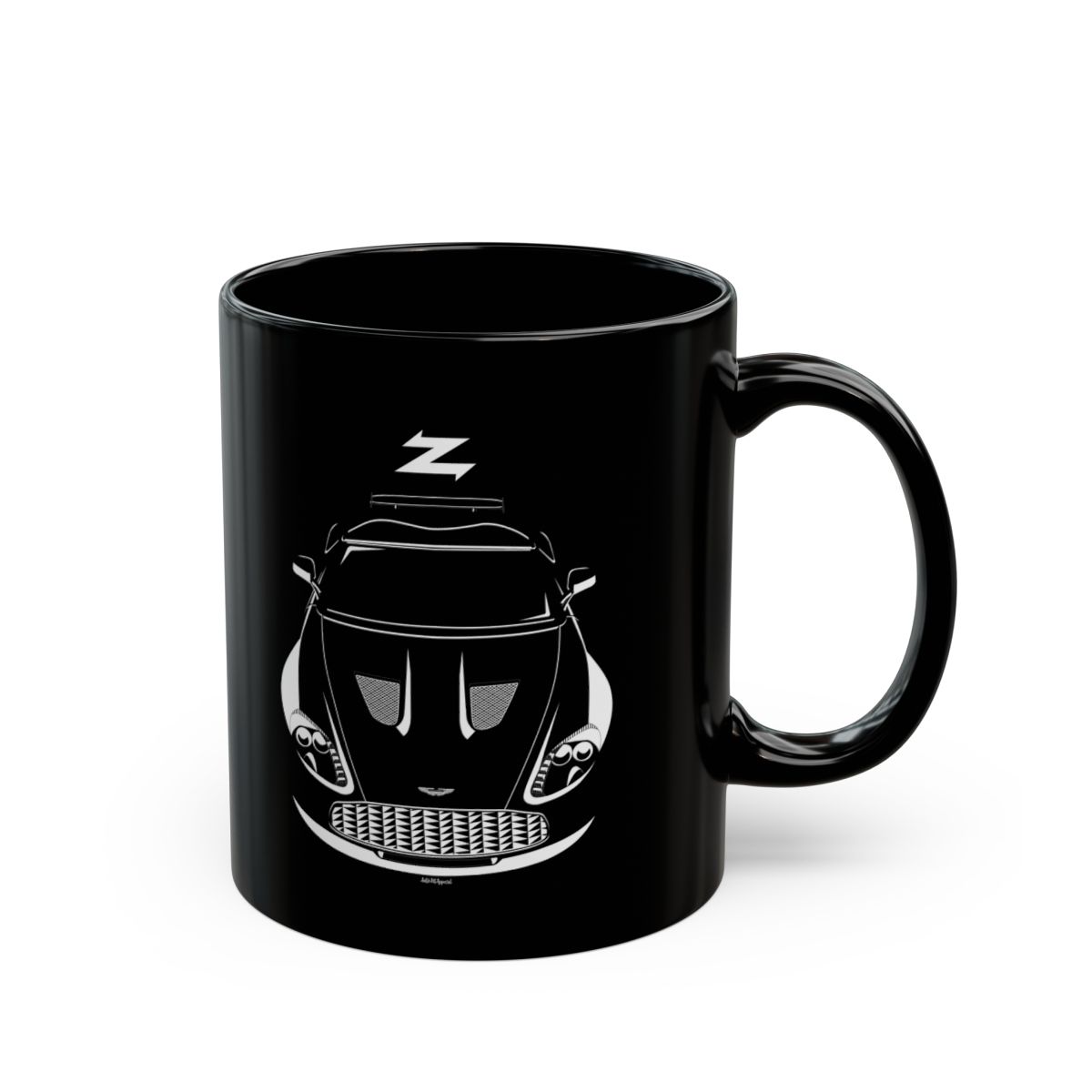 Aston Martin V12 Zagato Mug 11 oz by Auto Art Apparel