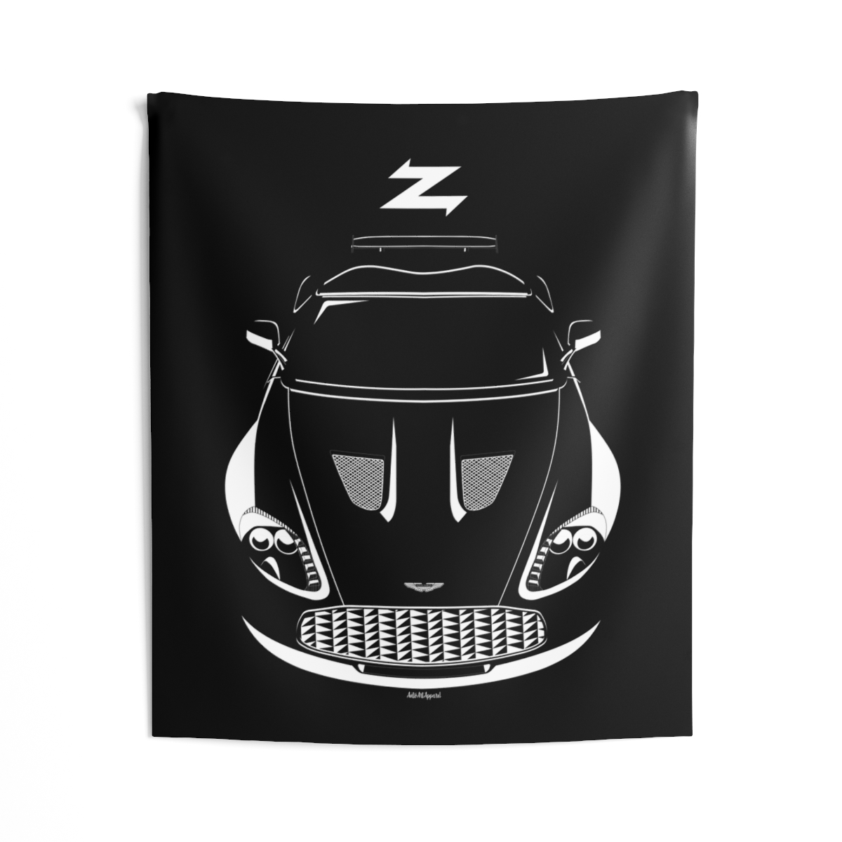 Aston Martin V12 Zagato Tapestry 50 x 60 inch by Auto Art Apparel