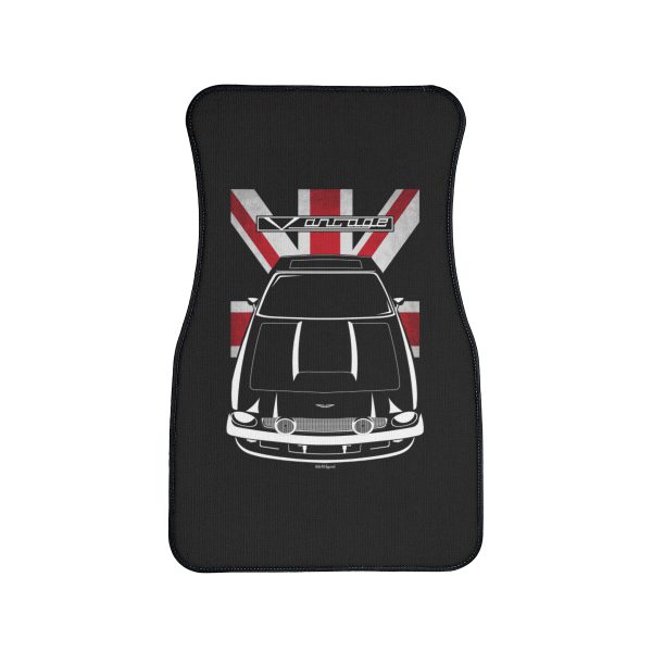 Aston Martin V8 Vantage 1978-1989 Car Mat - UK Flag Floor Mats Front Carpet Floor Mats by Auto Art Apparel