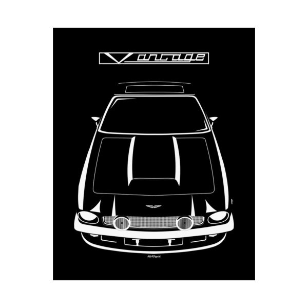Aston Martin V8 Vantage 1978-1989 Poster 16 x 20 inch by Auto Art Apparel