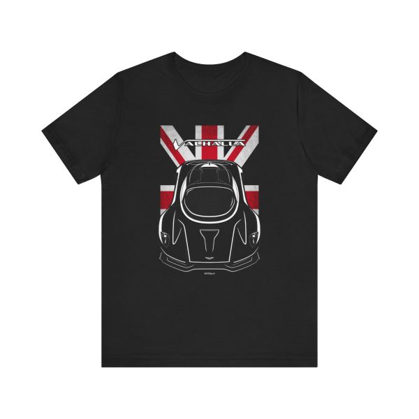 Aston Martin Valhalla Concept T-shirt - UK Flag Shirt by Auto Art Apparel
