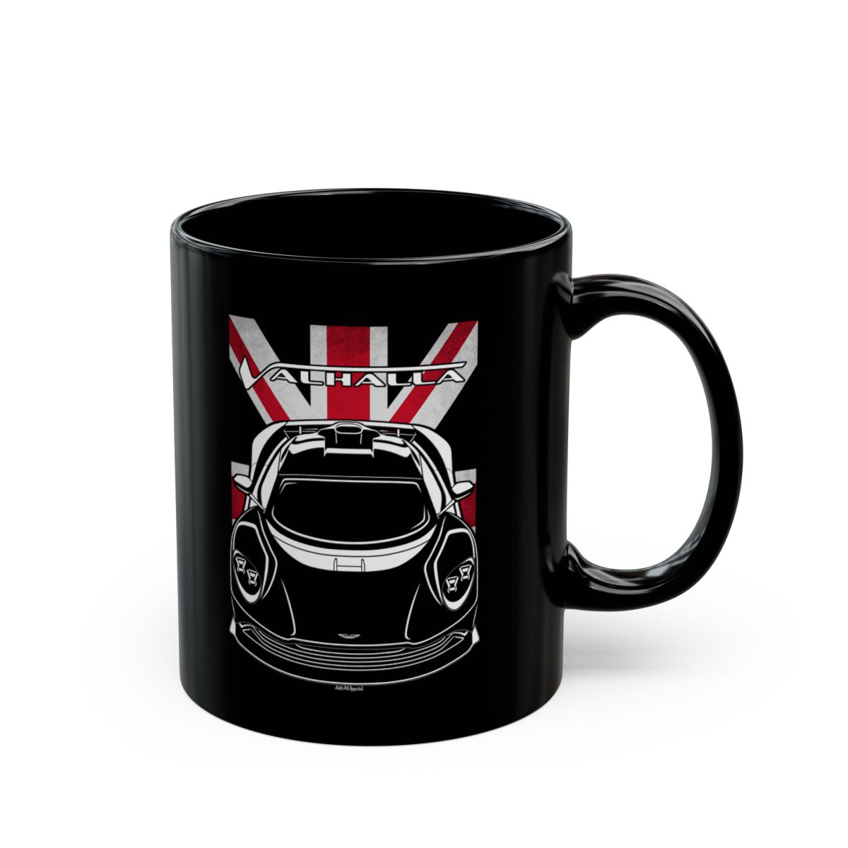 Aston Martin Valhalla Mug - UK Flag Coffee Mug 11 oz by Auto Art Apparel