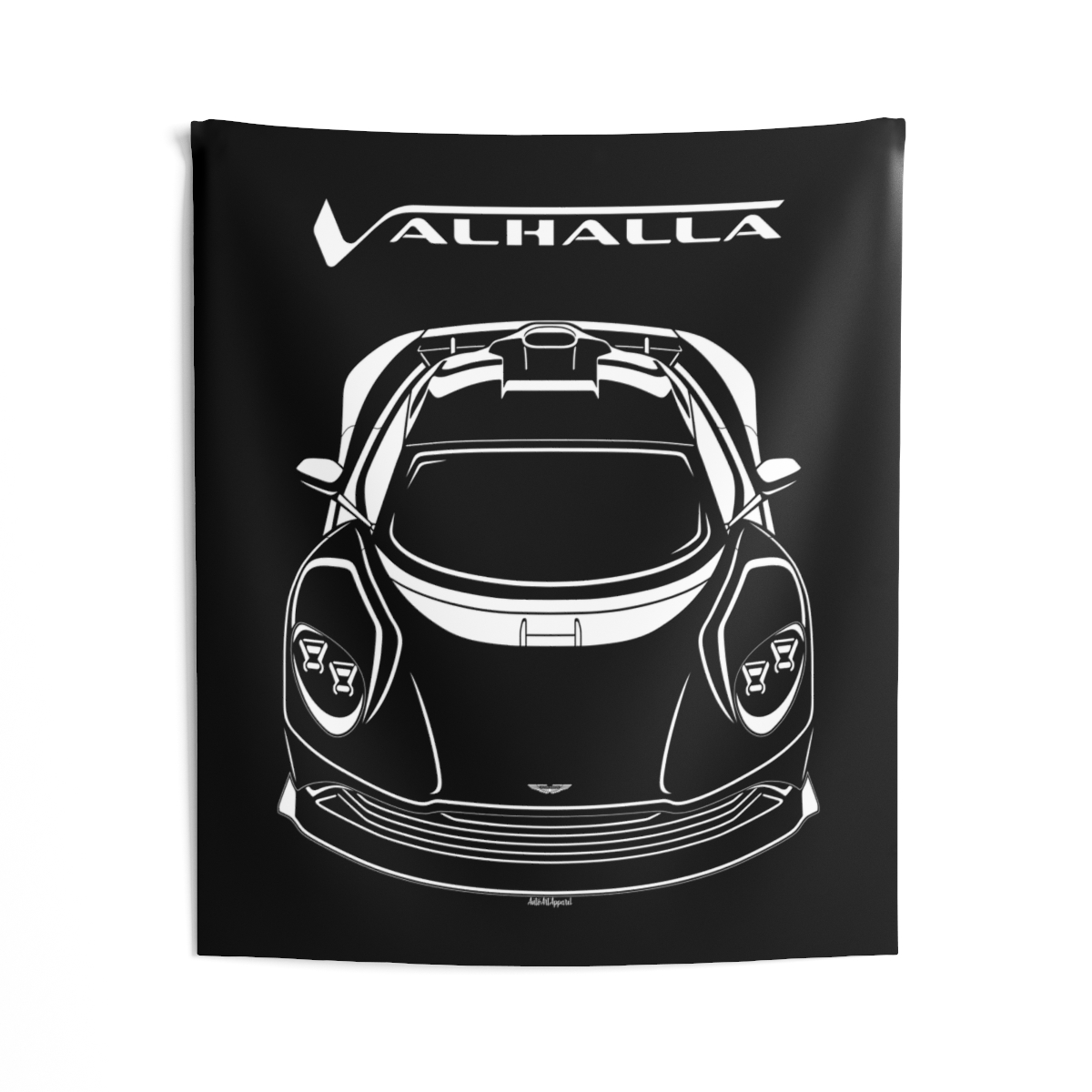 Aston Martin Valour Tapestry 50 x 60 inch by Auto Art Apparel
