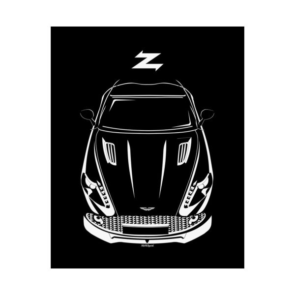 Aston Martin Vantage 2018-2024 Poster 16 x 20 inch by Auto Art Apparel