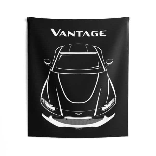 Aston Martin Vantage GT12 Tapestry 50 x 60 inch by Auto Art Apparel