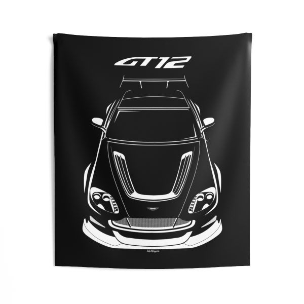 Aston Martin Virage V8 Vantage V600 Tapestry 50 x 60 inch by Auto Art Apparel