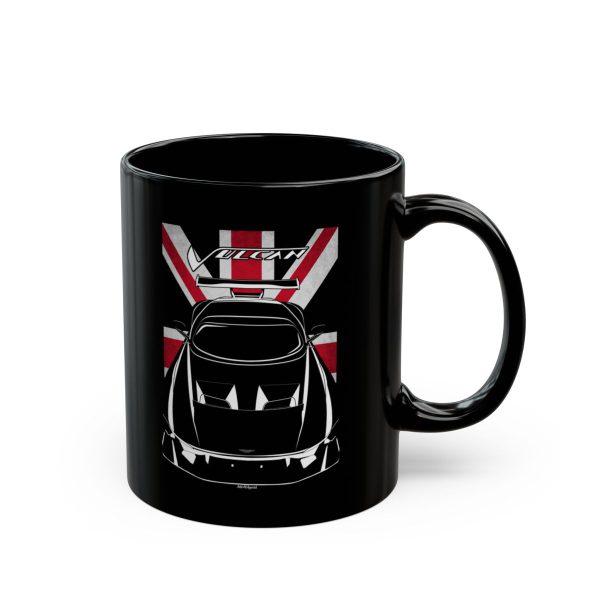 Aston Martin Vulcan Mug - UK Flag Coffee Mug 11 oz by Auto Art Apparel