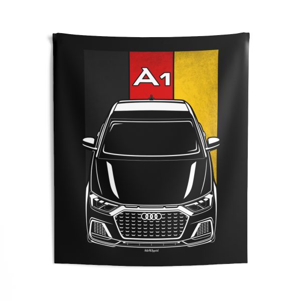 Audi A1 2019-2024 Tapestry - Germany Flag Wall Art 50 x 60 inch by Auto Art Apparel