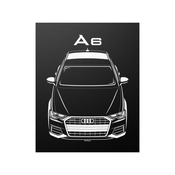 Audi A6 2019-2023 Poster 16 x 20 inch by Auto Art Apparel