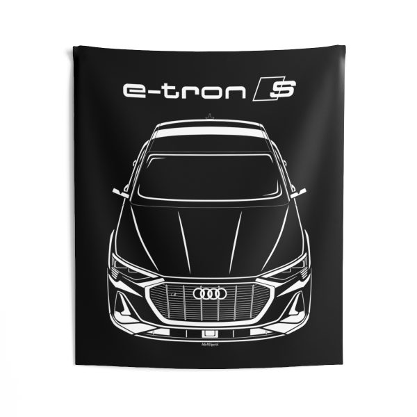 Audi E tron S sportback 2021-2024 Tapestry 50 x 60 inch by Auto Art Apparel