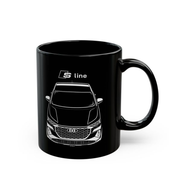Audi Q4 E tron s line 2022-2024 Mug 11 oz by Auto Art Apparel