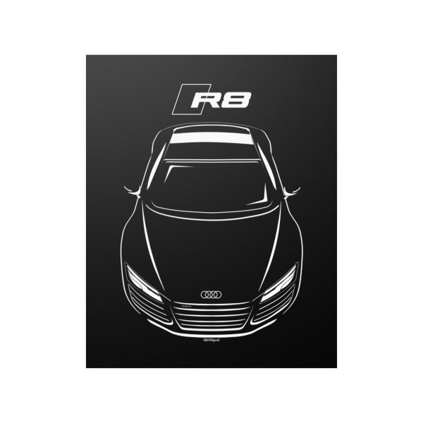 Audi R8 2013-2015 Poster 16 x 20 inch by Auto Art Apparel