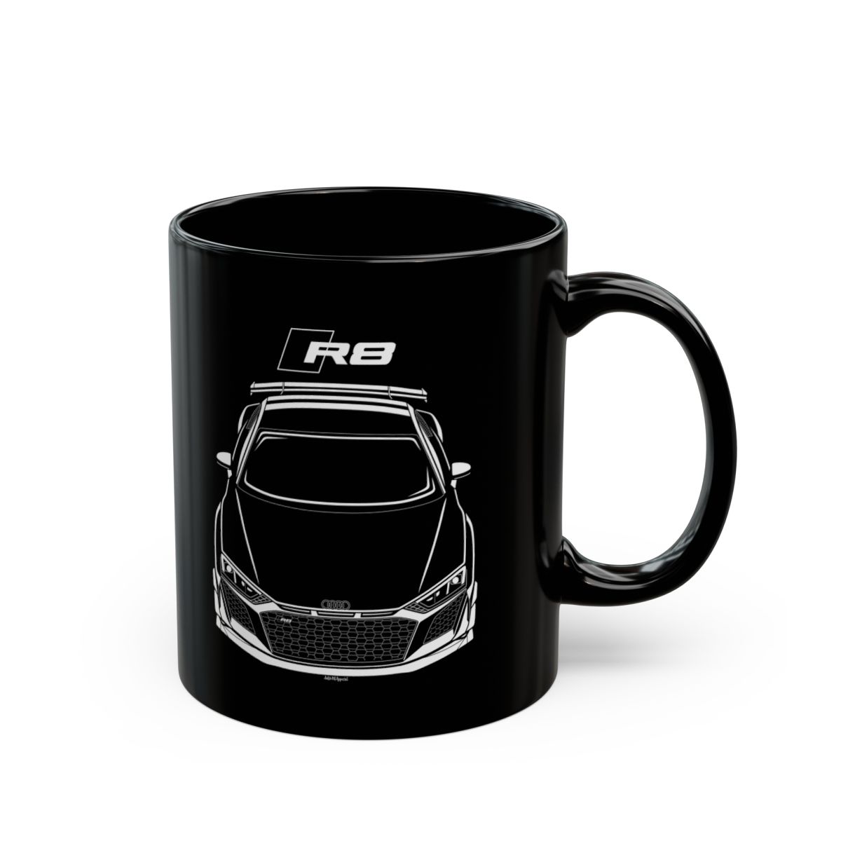 Audi R8 V10 GT Mug 11 oz by Auto Art Apparel