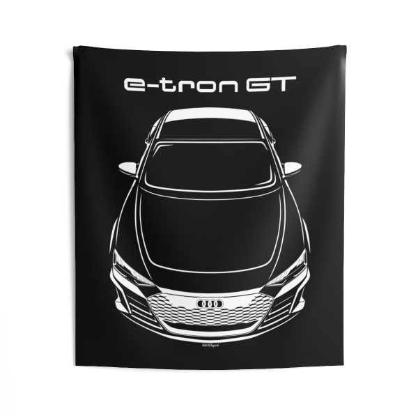 Audi RS E Tron GT 2021-2024 Tapestry 50 x 60 inch by Auto Art Apparel