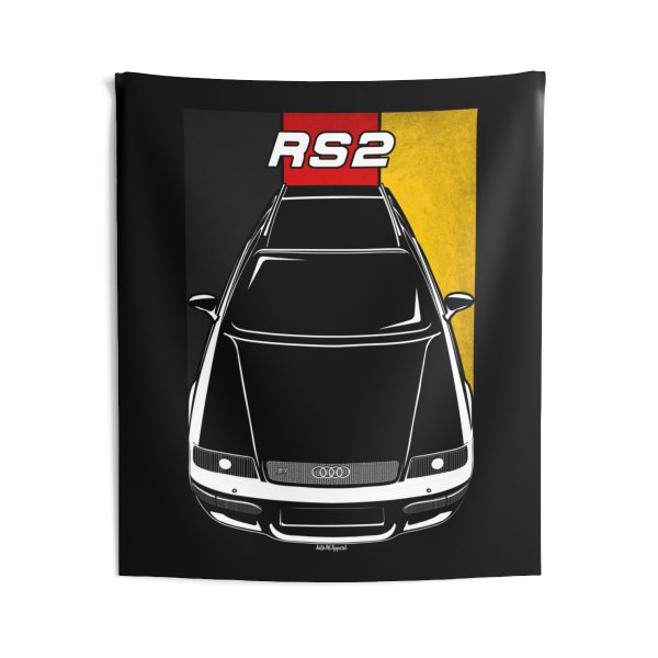 Audi RS2 Avant 1994-1995 Tapestry - Germany Flag Wall Art 50 x 60 inch by Auto Art Apparel