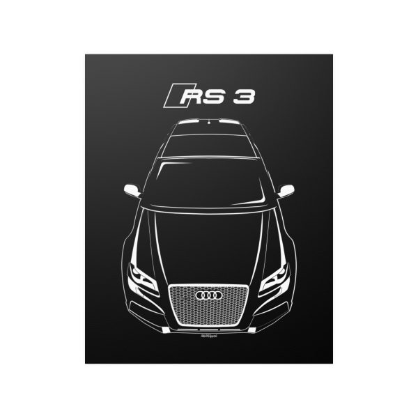 Audi RS3 2011-2012 Poster 16 x 20 inch by Auto Art Apparel