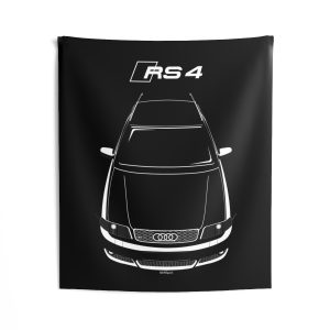 Audi RS4 1999-2001 Tapestry 50 x 60 inch by Auto Art Apparel
