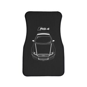 Audi RS4 2006-2008 Car Mat Front Carpet Floor Mats by Auto Art Apparel