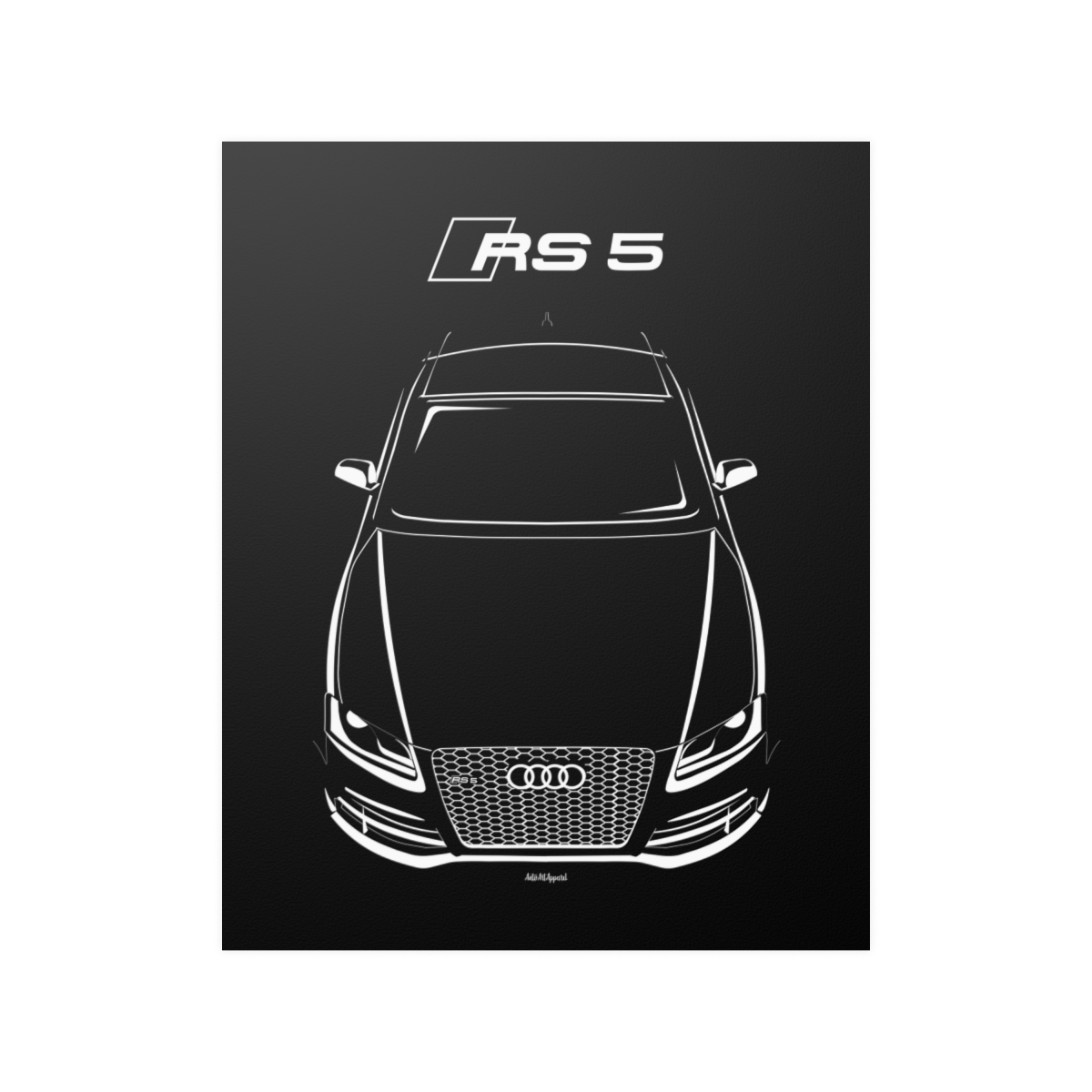 Audi RS5 2010-2015 Poster 16 x 20 inch by Auto Art Apparel