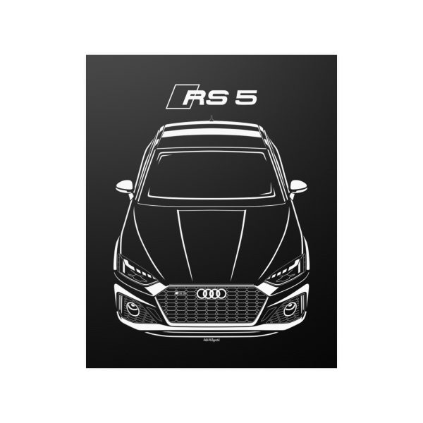 Audi RS5 2020-2024 Poster 16 x 20 inch by Auto Art Apparel