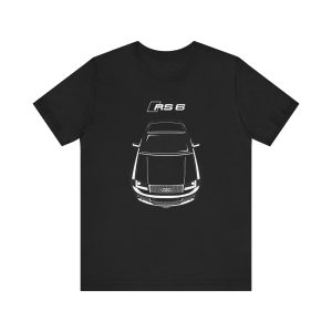 Audi RS6 2003-2004 T-shirt Black by Auto Art Apparel