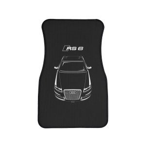 Audi RS6 2008-2010 Car Mat Front Carpet Floor Mats by Auto Art Apparel