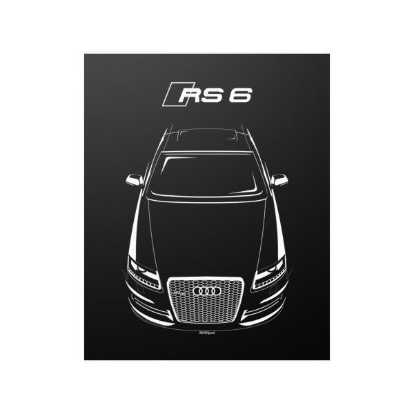 Audi RS6 2008-2010 Poster 16 x 20 inch by Auto Art Apparel