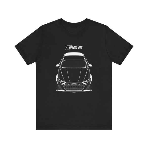 Audi RS6 2019-2023 T-shirt Black by Auto Art Apparel