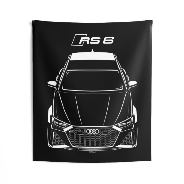 Audi RS6 2019-2023 Tapestry 50 x 60 inch by Auto Art Apparel