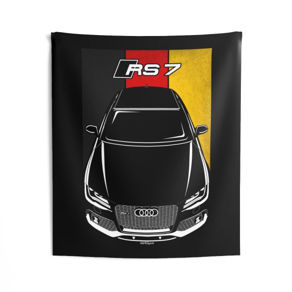 Audi RS7 2013-2019 Tapestry - Germany Flag Wall Art 50 x 60 inch by Auto Art Apparel