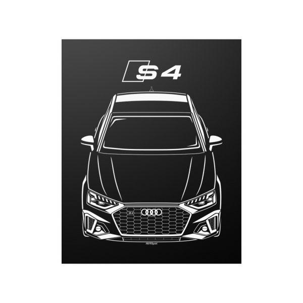 Audi S4 2020-2023 Poster 16 x 20 inch by Auto Art Apparel