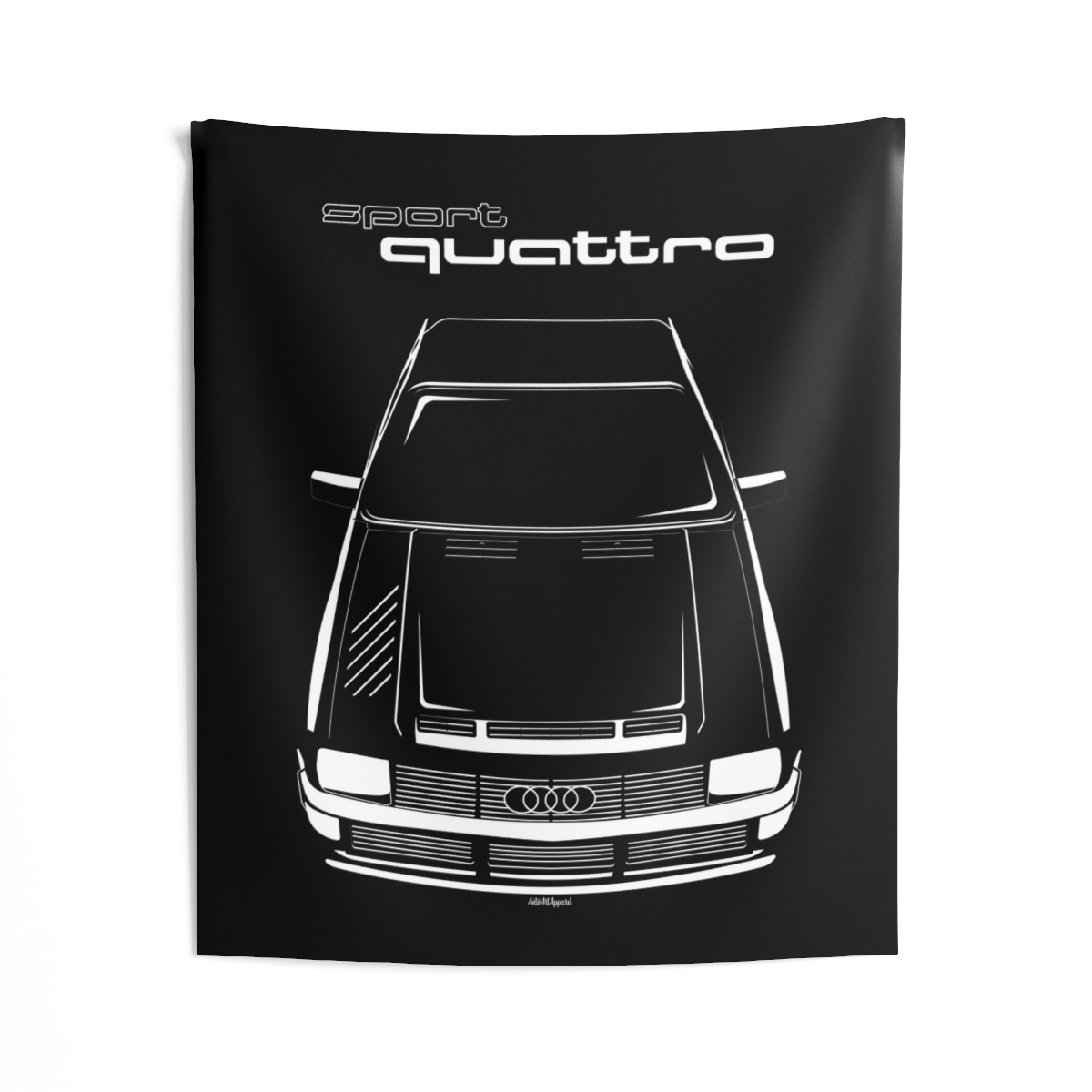 Audi Sport Quattro 1983-1986 Tapestry 50 x 60 inch by Auto Art Apparel
