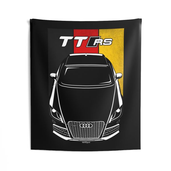 Audi TT RS 8J Tapestry - Germany Flag Wall Art 50 x 60 inch by Auto Art Apparel
