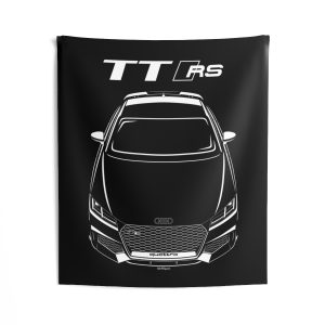 Audi TT RS 8S Tapestry 50 x 60 inch by Auto Art Apparel