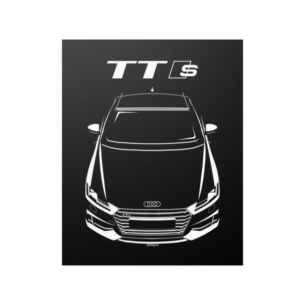 Audi TT S 8S Poster 16 x 20 inch by Auto Art Apparel