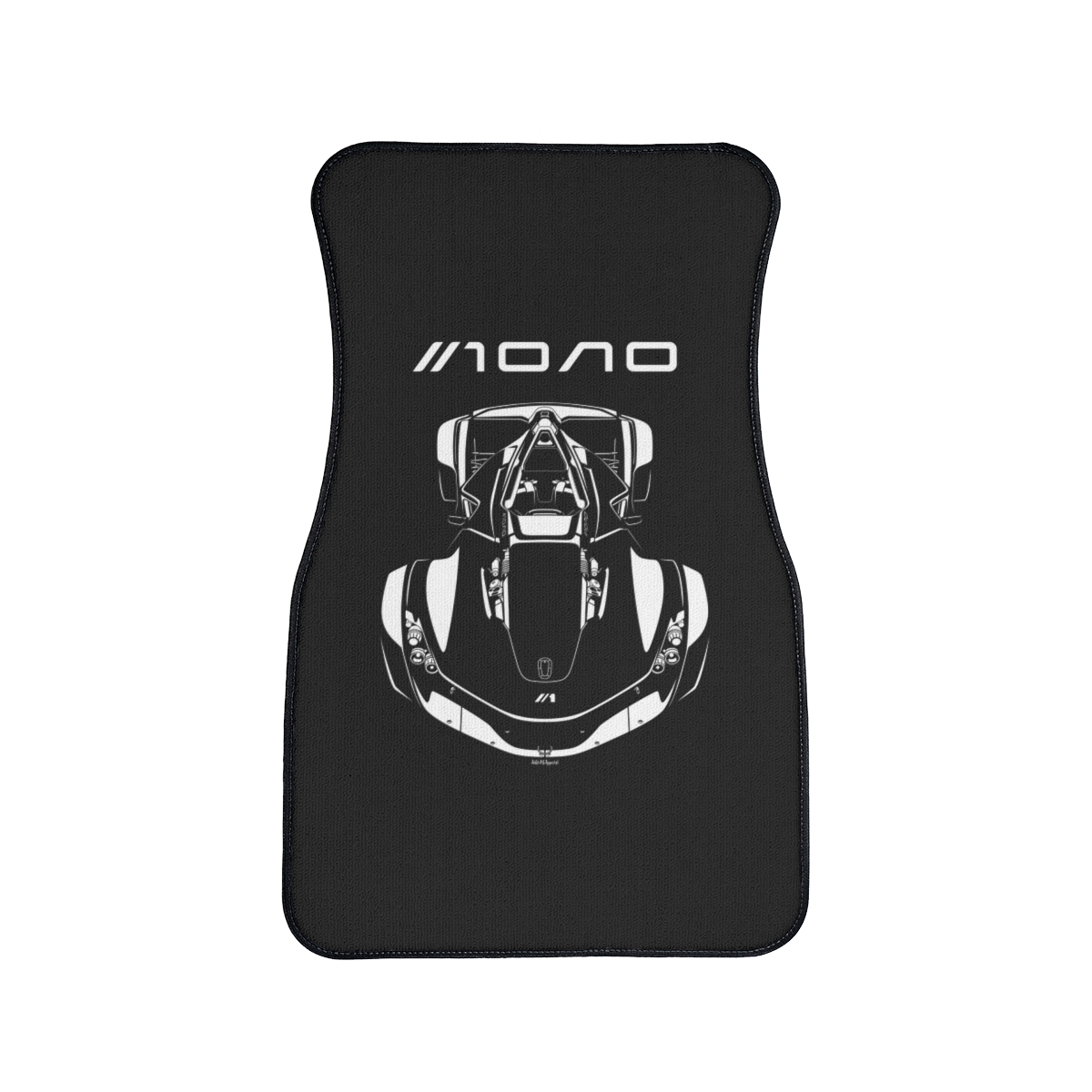 BAC Mono Car Mat Front Carpet Floor Mats by Auto Art Apparel