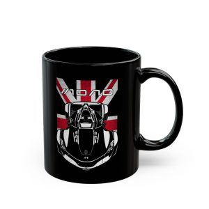 BAC Mono Mug - UK Flag Coffee Mug 11 oz by Auto Art Apparel