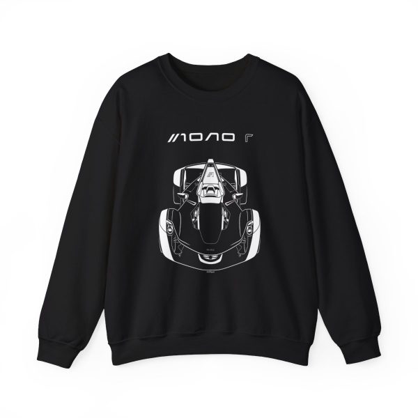 BAC Mono R Crewneck Sweatshirt Black by Auto Art Apparel